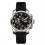 Ingersoll I03101 Mens Watch The Manning Automatic Stainless Steel Polished Dial Black Strap Strap  Color  Black