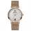 Disney Ingersoll ID00504 Ladies Watch The Disney Ingersoll Union Quartz Other Polished Dial White Strap Mesh Color  Other